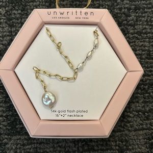 unwritten necklace never worn
